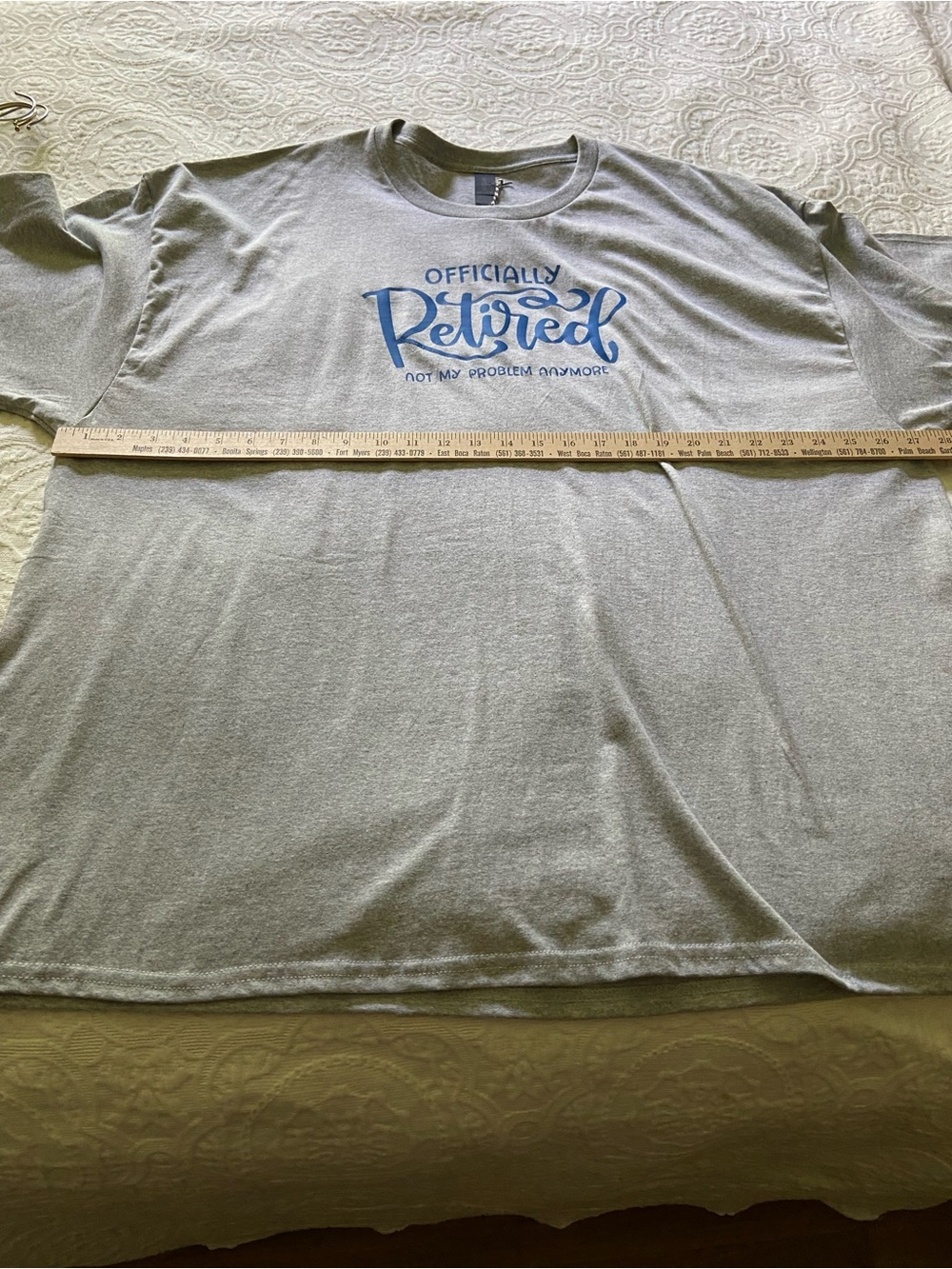NWOT Retired short sleeve tee size 3X - Picture 8 of 8